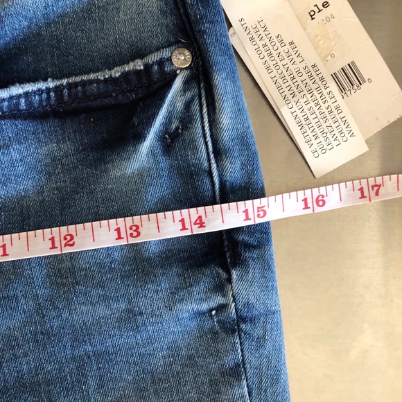 Free People High Waist Ankle Skinny Size 26S - Picture 6 of 8